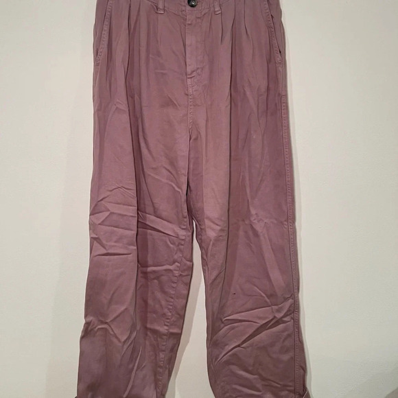 Free People Addy Chino Pants in Roan Rouge size 2 - Picture 3 of 6